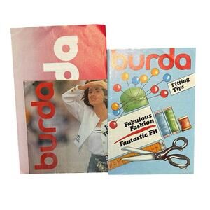 Set of 3 Vintage Burda Sewing Booklets Fitting Tips & Fashion Pattern Guides